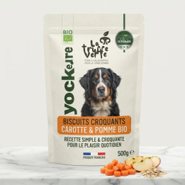 Biscuits croquants carotte & pomme Bio